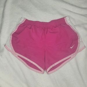 Pink youth Nike shorts